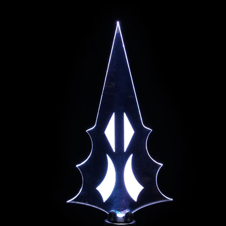Babinski Pro acrylic light painting blade producing intricate light trails in long exposure photography