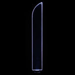 Butcher Sword acrylic light painting blade creating bold, heavy light trails in long exposure photography
