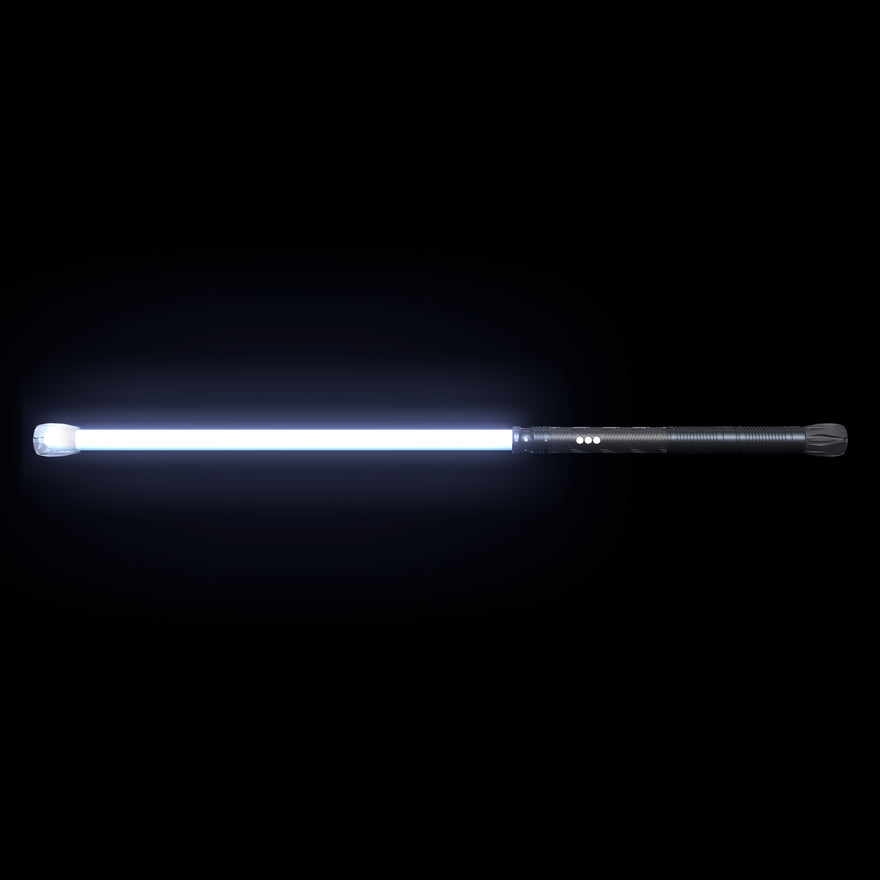 Contact Saber side profile showing the full 39 inch length and both weighted ends