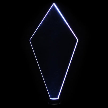 Crown Jewel acrylic light painting blade producing bold, radiant light trails in long exposure photography