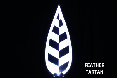 Feather Tartan Light Painting Blade