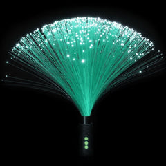 Fiber optic duster, green