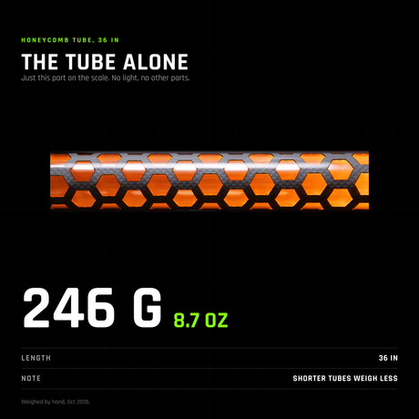 Honeycomb Saber Tube