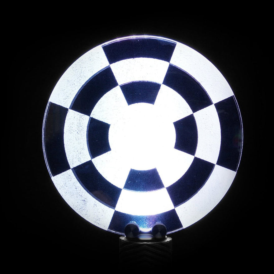 Hypnotic Pro acrylic light painting blade designed for spiraling, mesmerizing light trails in long exposure photography