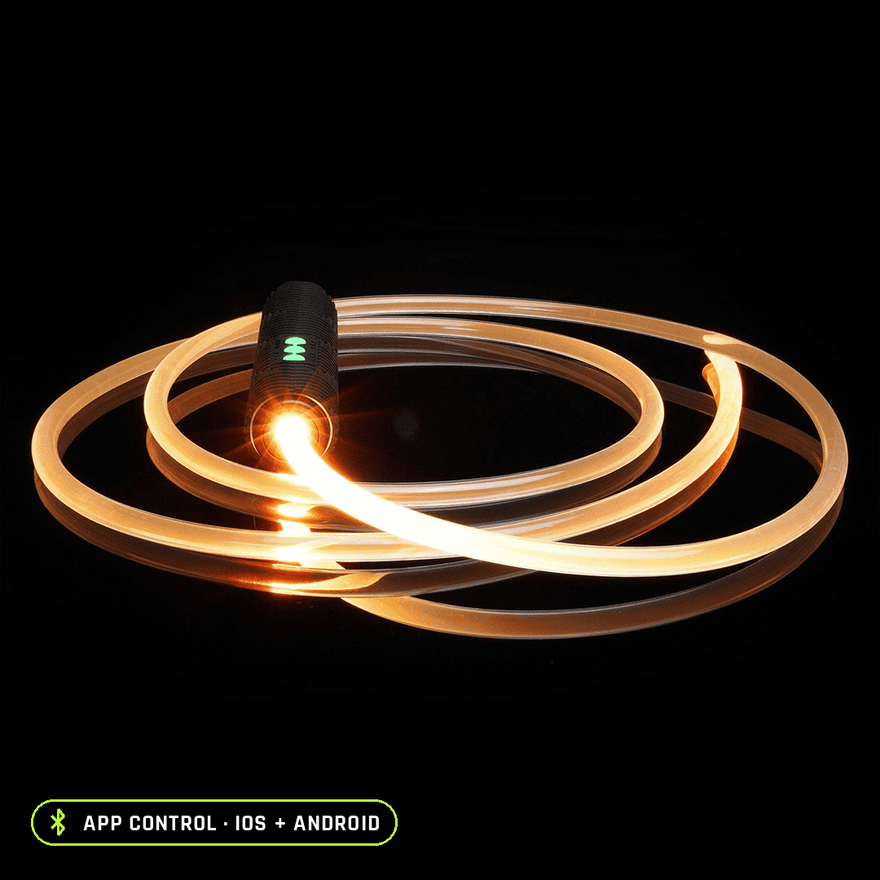 Jupiter Rope Kit LED flow rope with RGB Critter BT Light Engine