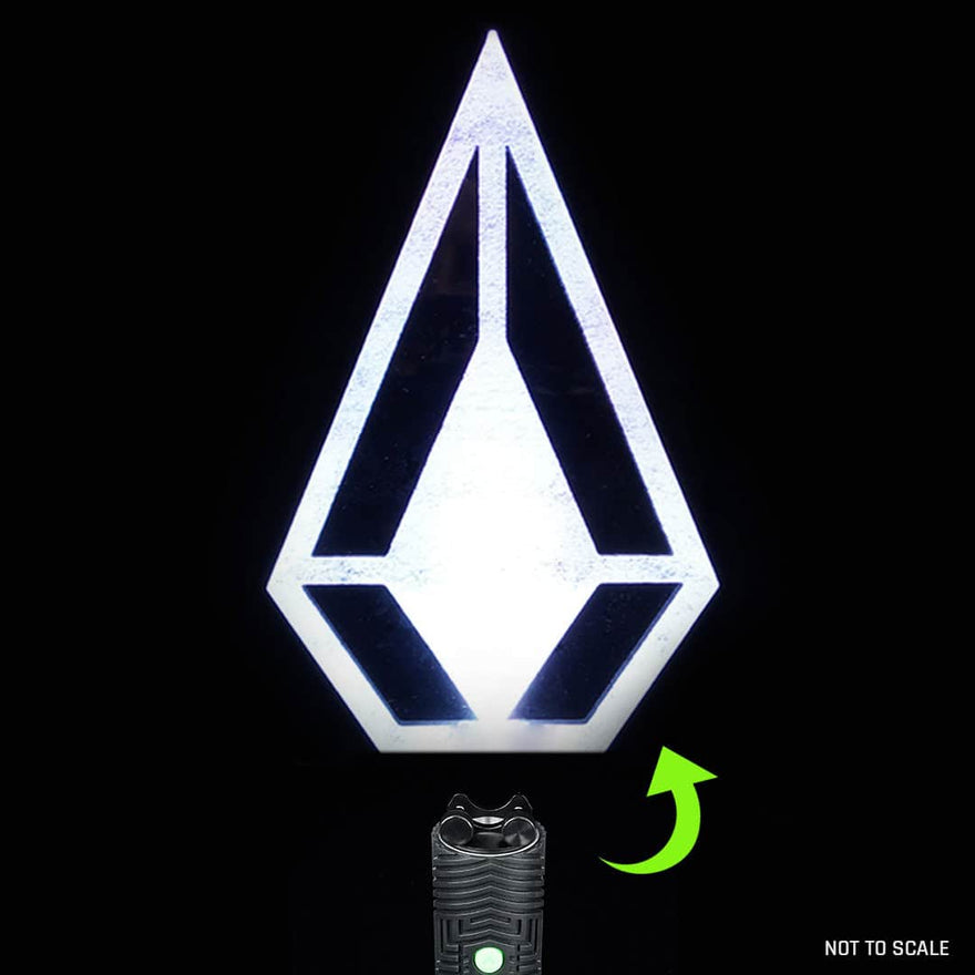 Millennium Star Pro Light Painting Blade with blade holder adapter attached, designed for multi-point light trails in long exposure photography.