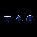 Mini Blade Geometric Set of acrylic light painting blades for versatile and creative light trails in long exposure photography