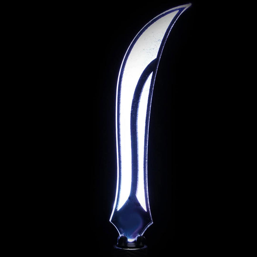 Oncrist Pro acrylic light painting blade designed for sharp, crystalline light effects in long exposure photography