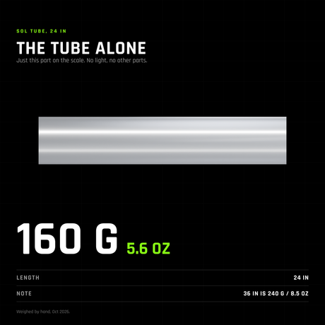 Sol Saber Tube