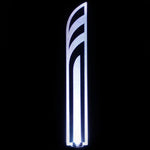 World Peace Light Painting Blade made from acrylic, designed for long exposure photography, creating clean, vivid light trails in creative photo art.