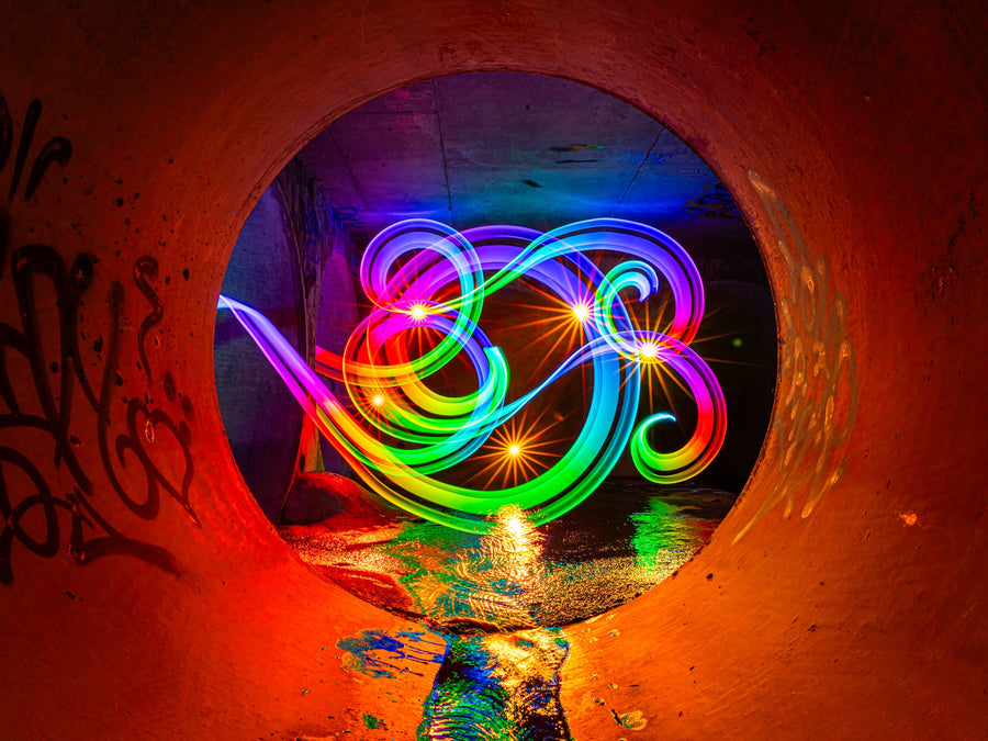 7 light painting techniques with the RGB Critter BT
