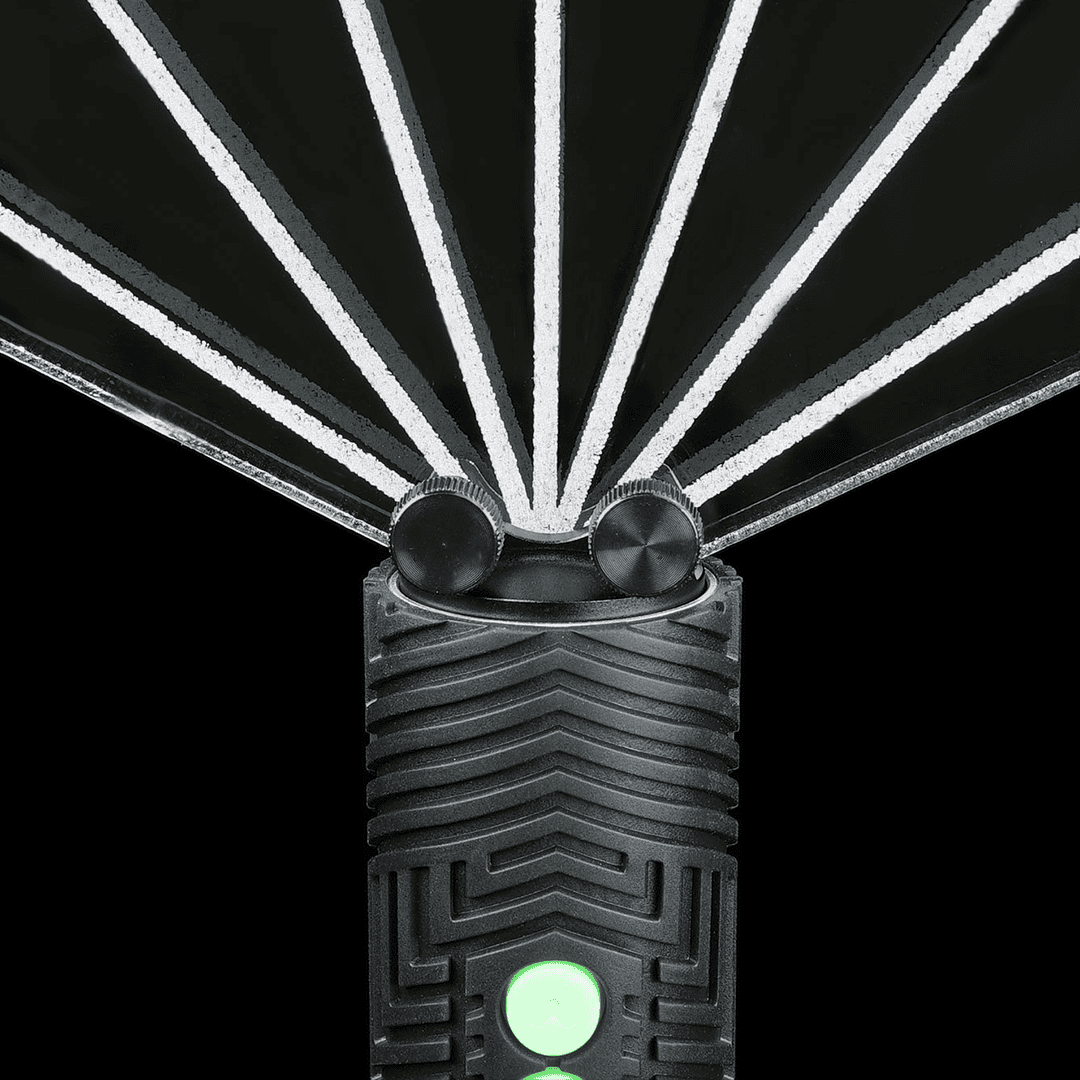 The Light Painting Blade Holder is a twist-on accessory for the RGB Critter flashlight.
