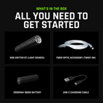 Fiber Optic Costume Kit