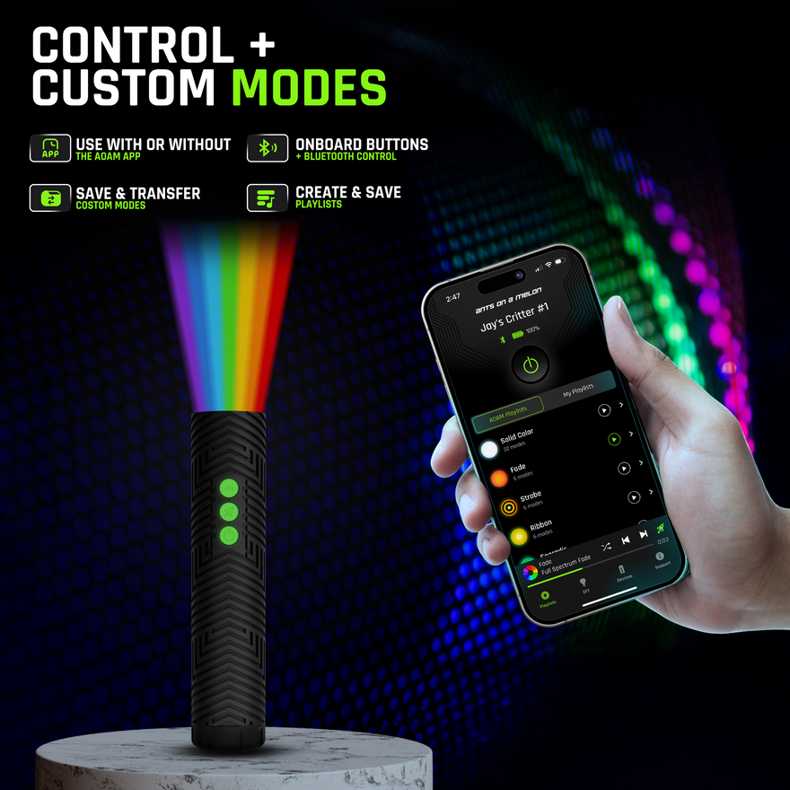 Staff + RGB Critter