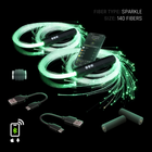 Double BitWhip Fiber Optic Light Painting Kit