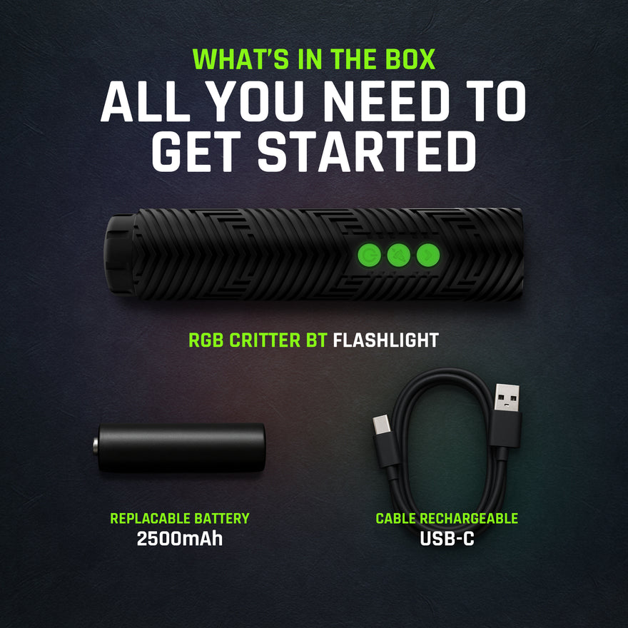 RGB Critter BT Flashlight