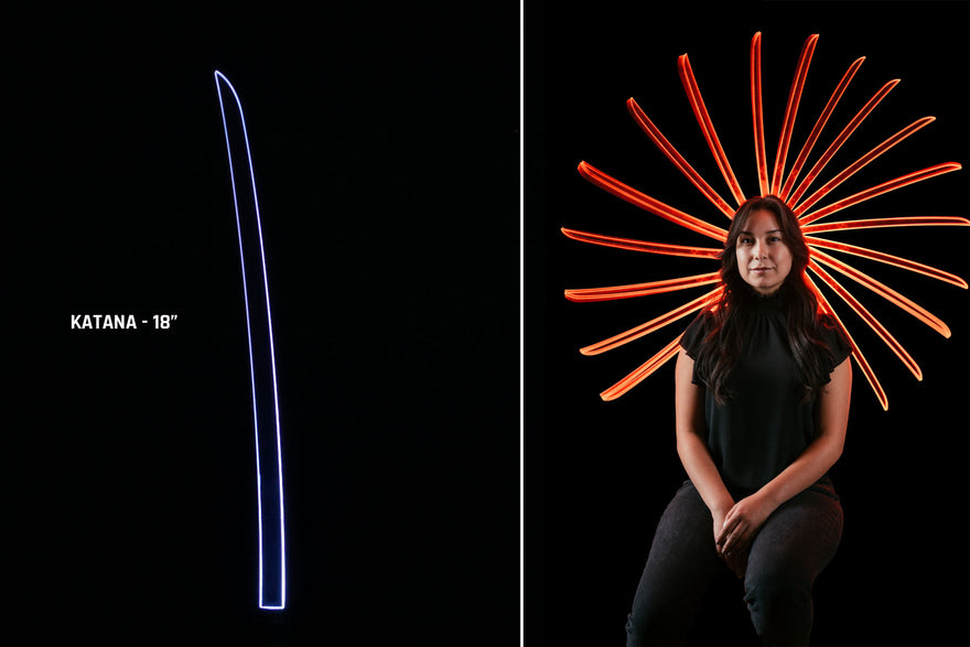 Katana Light Painting Blade