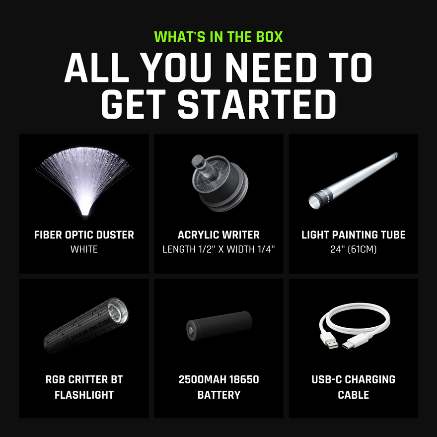 Light Painting Photography Kit for Beginners