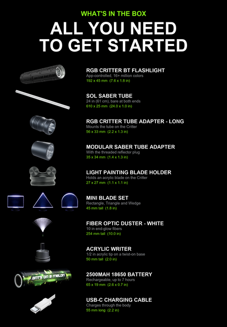Light Painting Photography Kit for Beginners