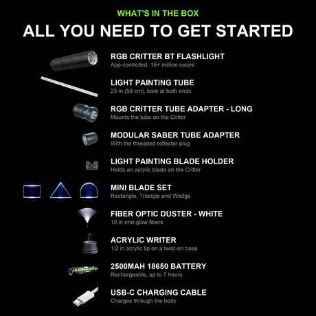 Light Painting Photography Kit for Beginners