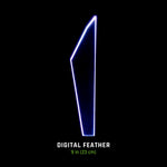 Digital Feather Blade (Short), 9 in (23 cm), lit on black, part of the Best Seller Blade Pack