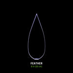 Feather Blade, 8 in (20 cm), lit on black, part of the Best Seller Blade Pack