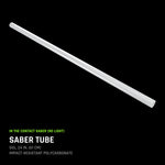 Saber Tube, Sol shown: impact-resistant polycarbonate. Two in the box, in the patterns and length you pick.