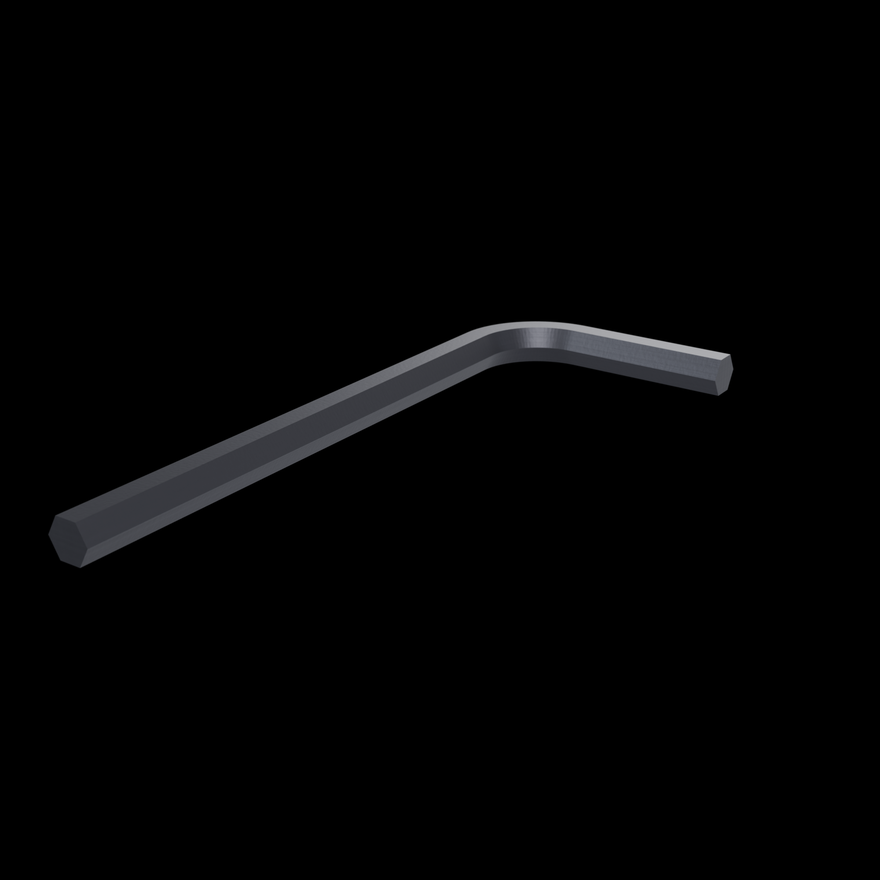Contact Saber Weight Allen Key - 4mm black hex key