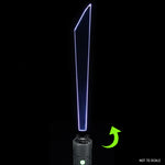 Digital Feather Long light painting blade with holder adapter on RGB Critter, producing layered and flowing light effects in long exposure photography