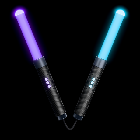 Saber Chucks LED Nunchucks Kit