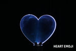 Heart Emoji Light Painting Blade