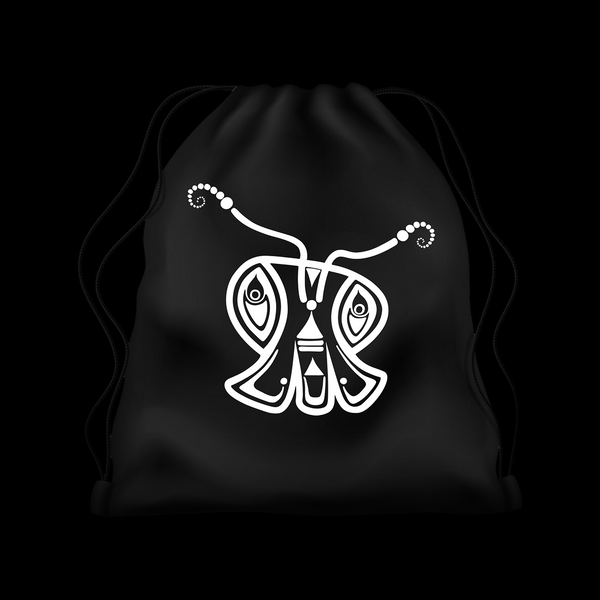 AOAM pull-string canvas bag for storing BitWhip and RGB Critter accessories