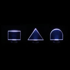 Mini blade set: rectangle, triangle, wedge