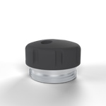 Modular End Cap profile showing the threaded aluminum base