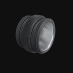 Inverse Critter Connector rotating 360 degrees on black.