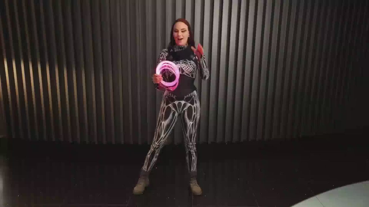 RGB Critter tech spinning demo, compressed 720p
