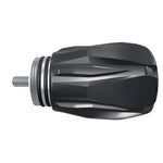 Rotatable 3D model of the fully assembled Flow Cap Counterweight Kit with the black Flow Cap