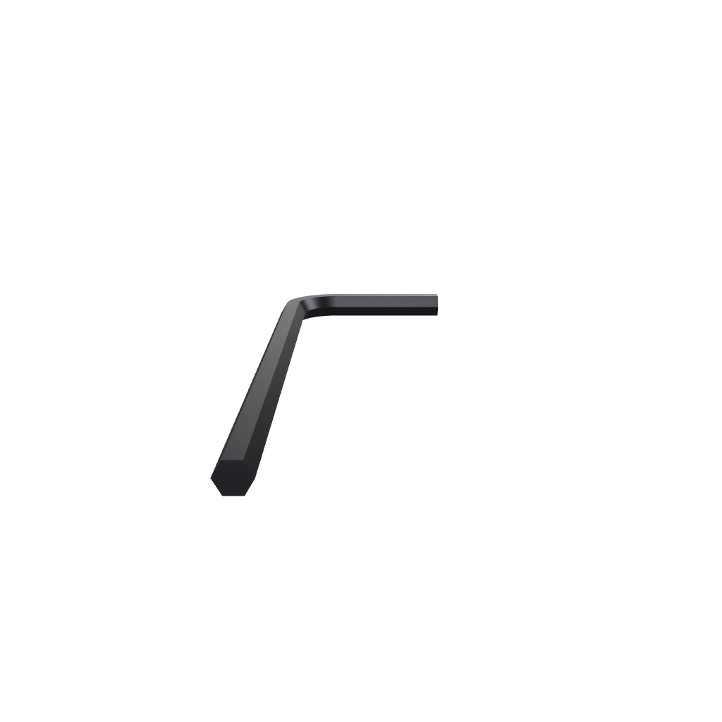 Tube Adapter Allen Key - 3D model, 2.5mm