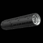 Side view of the RGB Critter BT flashlight for light painting photography