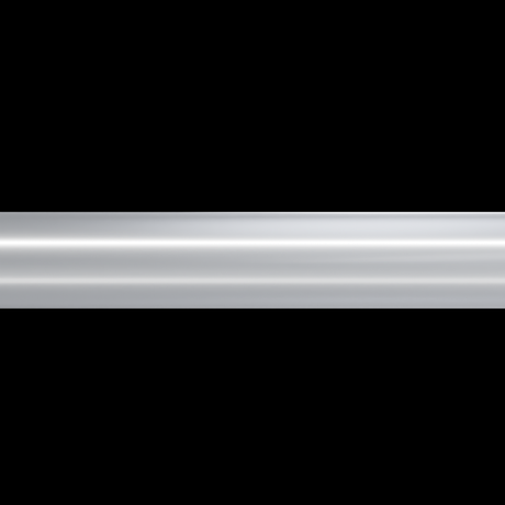 Sol Saber Tube unlit: the frosted white diffuser tube, side-on close-up.