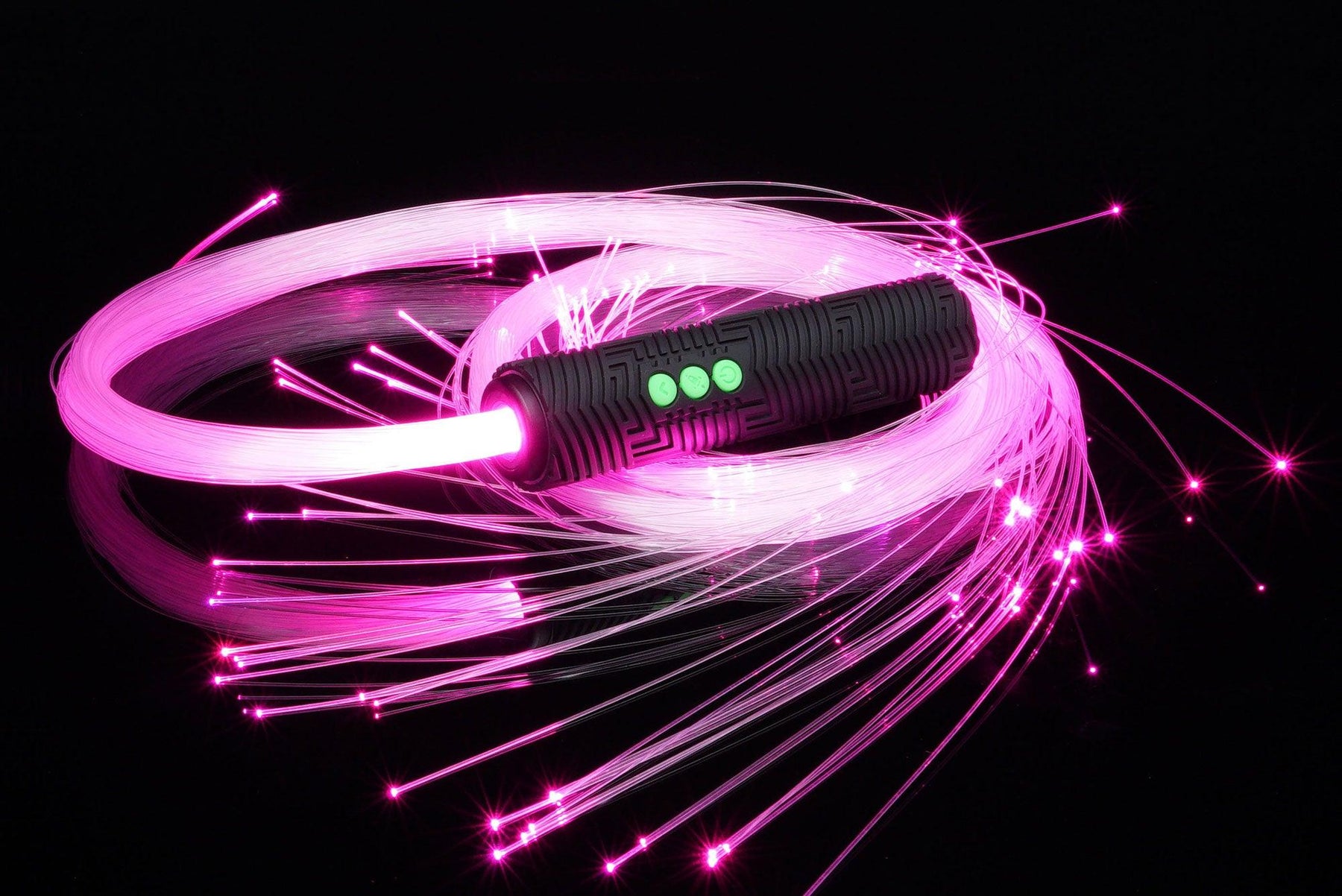 Multi Color LED Fiber Optic Light Up Whip