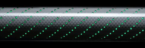 Close up of the Stellar saber tube pattern
